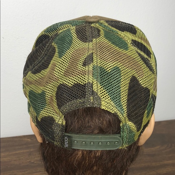 Distressed Coal RV Camouflage SnapBack Hat - Picture 5 of 11
